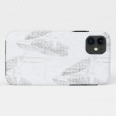 Line art, Seashell, Harp Case-Mate iPhone Case (Achterkant (horizontaal))