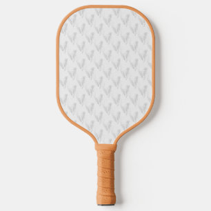 Line art, Seashell, Harp Pickleball Paddle