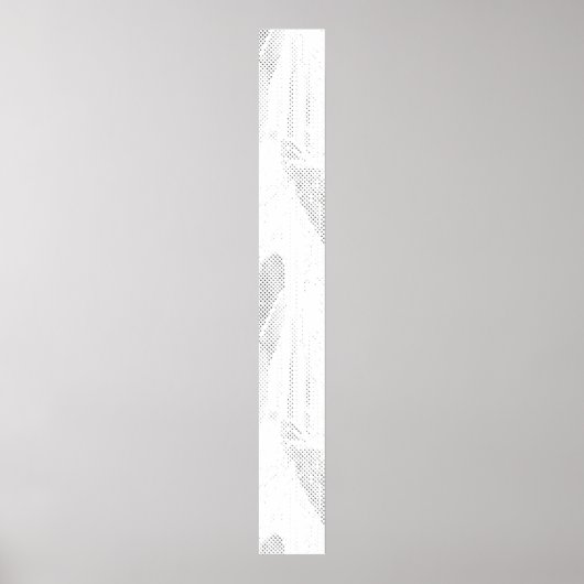 Line art, Seashell, Harp Poster (Voorkant)