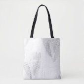 Line art, Seashell, Harp Tote Bag (Voorkant)