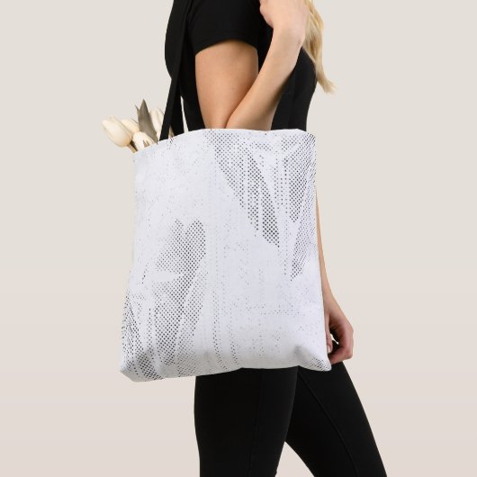 Line art, Seashell, Harp Tote Bag (Dichtbij)