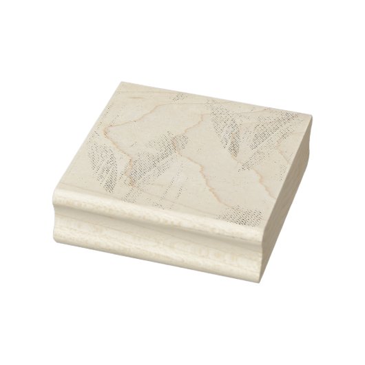 Line art, Seashell, Harp Wood Art Stamp Rubberstempel (Stempel)