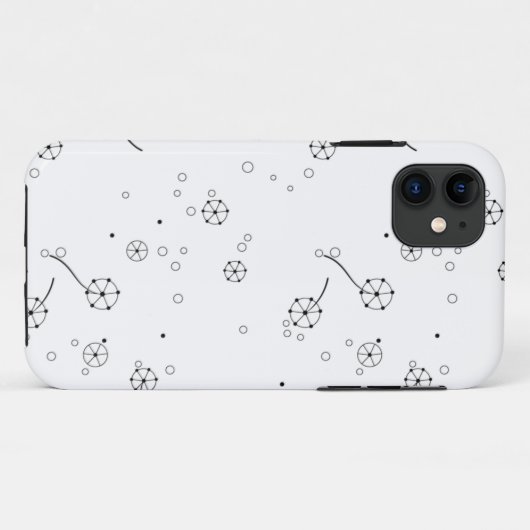 Line Art, Star Dust Case-Mate iPhone Case (Achterkant (horizontaal))