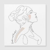 Line Art tekening - Creatief en Vruchtbaar (Voorkant)