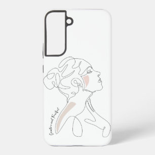 Line Art tekening - Creatief en Vruchtbaar Samsung Galaxy Hoesje