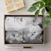 Line Art Vrouw 2 Decoupage papier (Geschenk)