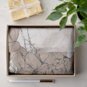 Line Art Vrouw 4 Decoupage Papier (Geschenk)