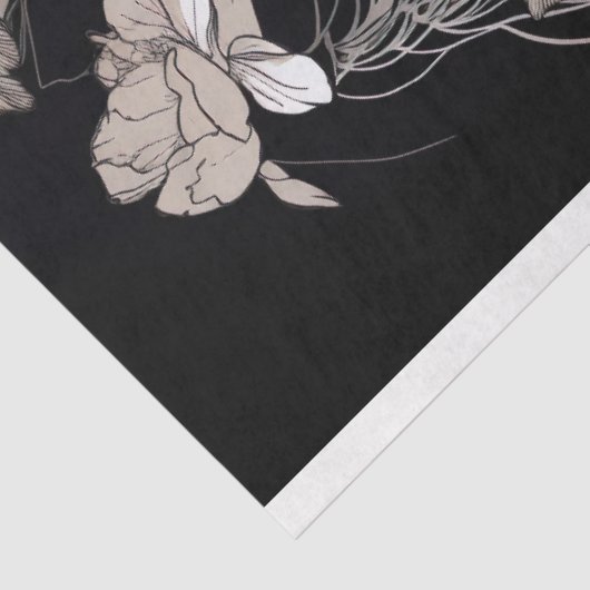 Line Art Vrouw 5 Decoupage Papier (Detail)