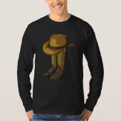 Line Dance Addict Shoes  Men Classy Boots 3 T-shirt (Voorkant)