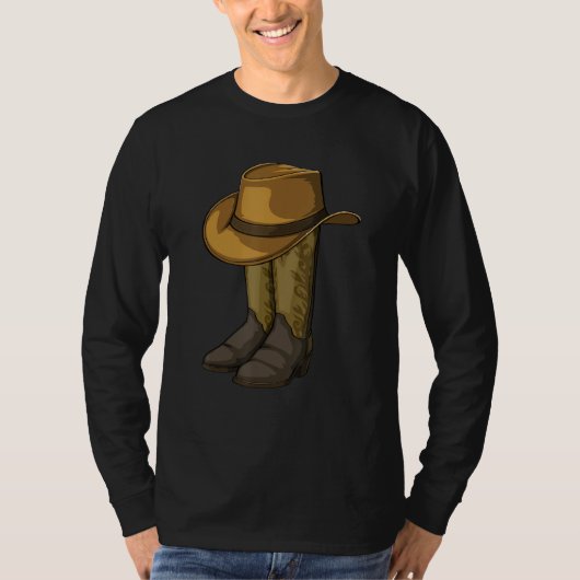Line Dance Addict Shoes  Men Classy Boots 3 T-shirt (Voorkant)
