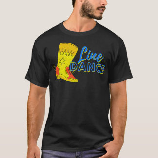 Line Dance Boots T-shirt
