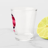 Line dance Love Cowboyhat roze Shot Glas (Rechts)