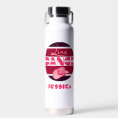 Line dance Love Cowboyhat roze Waterfles (Voorkant)