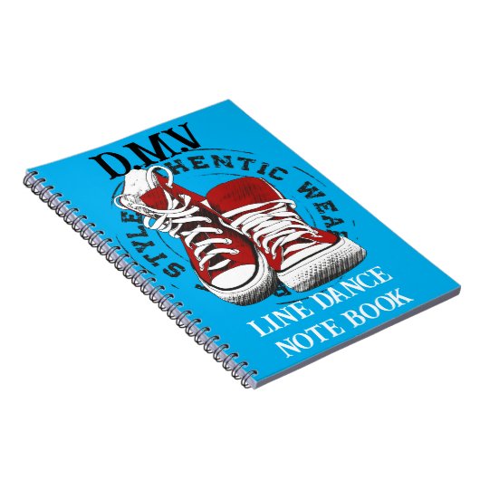 LINE DANCE NOTITIEBOEK (Rechterzijde)