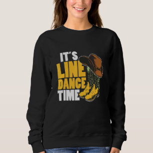 Line Dance Western Country Boots Pet Het is Line D Trui
