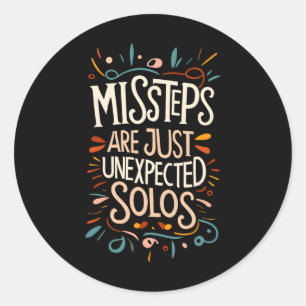Line Dancer Funny Line Dance Quote Line Dancing 1 Ronde Sticker
