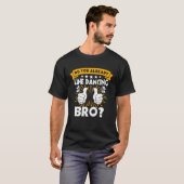 Line Dancer Line Dancing Line Dance T-shirt (Voorkant volledig)