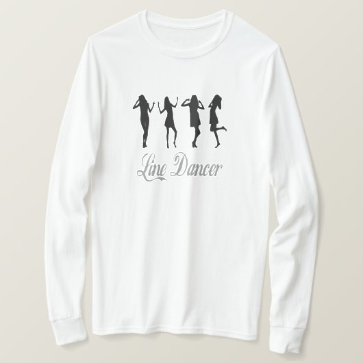 Line Dancer T-shirt (Design voorkant)
