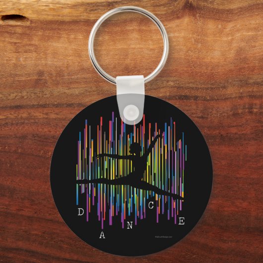 Line Dancer (v1) Sleutelhanger (Voorkant)