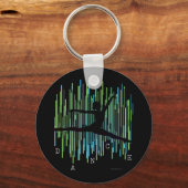 Line Dancer (v2) Sleutelhanger (Voorkant)