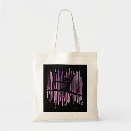 Line Dancer (v4)-Canvas tas (Voorkant)
