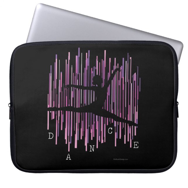 Line Dancer (v4) Laptop Sleeve (Voorkant)