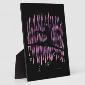 Line Dancer (v4) Plaque Fotoplaat (Zijkant)