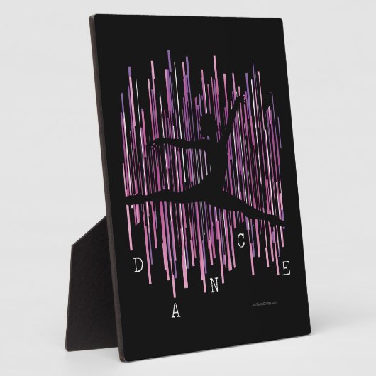 Line Dancer (v4) Plaque Fotoplaat (Zijkant)