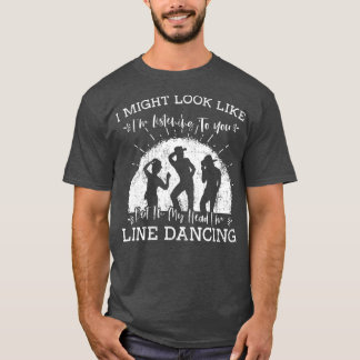 Line Dancing Choreograaf Dance Teacher Group T-shirt