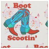 Line Dancing Country Dance Cowboy Boot Scootin" Stof (Close Up)
