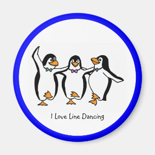 Line Dancing: Danspinguïns Magneet