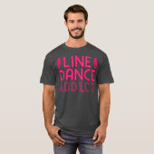 Line Dancing Gesynchroniseerde Choreograaf Groep T-shirt (Voorkant volledig)
