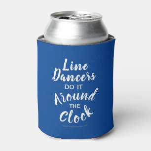 Line Dancing Gift Around the Clock Grappige Dance Blikjeskoeler