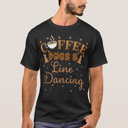 Line Dancing Group Dance Teacher Dancer Gift T-shirt (Voorkant)
