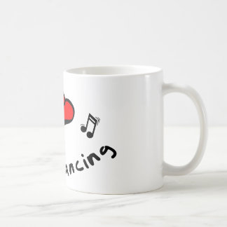 Line Dancing I Heart-Love Gift Koffiemok