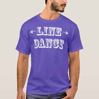Line Dancing Land Westerne Muziek Gift 2 T-shirt