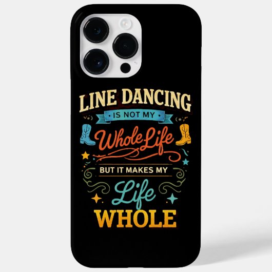 Line Dancing levenslange danser cadeau voor dans Case-Mate iPhone Case (Achterkant)