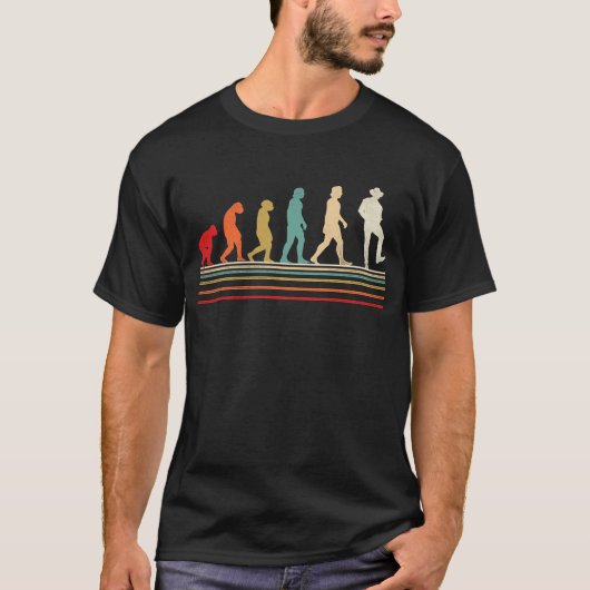 Line Dancing Line Dance Evolution T-shirt (Voorkant)