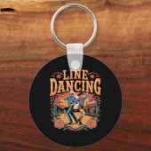 Line Dancing Line Dance Team Sleutelhanger (Voorkant)