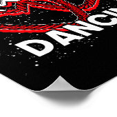 Line Dancing Lover Cowboy Valentines Day Gift Line Poster (Hoek)