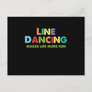 Line Dancing maakt het leven nog mooier voor de na Briefkaart