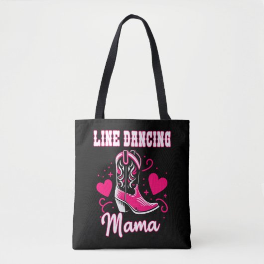Line Dancing Mama Gift Tote Bag (Voorkant)