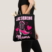 Line Dancing Mama Gift Tote Bag (Dichtbij)