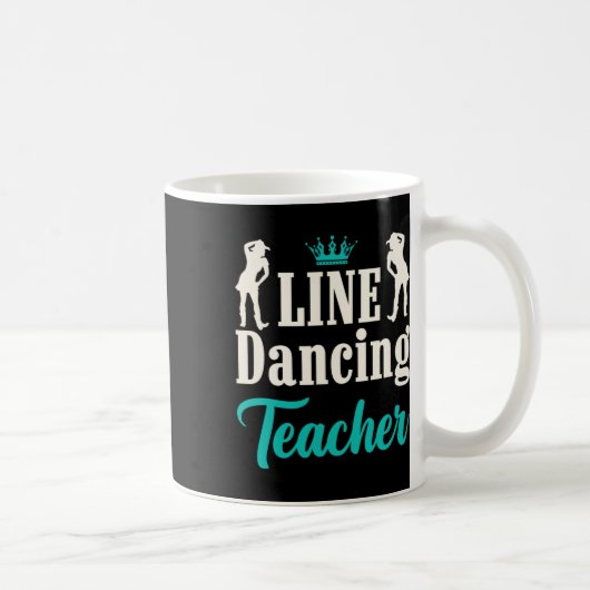 Line Dancing Teacher Koffiemok (Rechts)