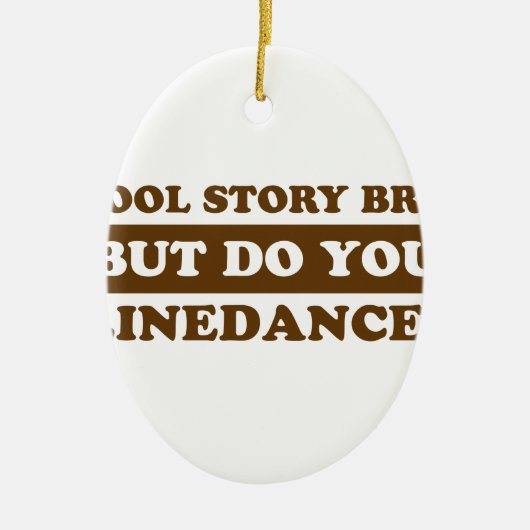 Line dansdansdansdansdansdansdansdansdansdansdansd keramisch ornament (Voorkant)