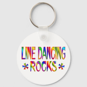 Line Dansende Rocks Sleutelhanger