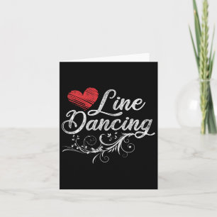 Line Dansing Line Dance Kaart