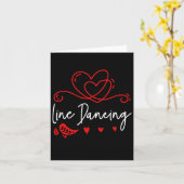 Line Dansingsline Dance 1 Kaart (Gele Bloem)