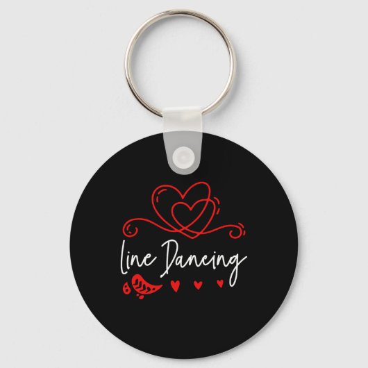 Line Dansingsline Dance 1 Sleutelhanger (Voorkant)