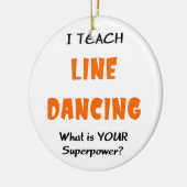 line-dansles keramisch ornament (Links)